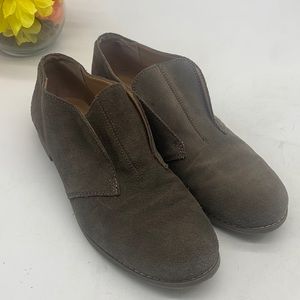 Franco Sarto Brown Suede Slip On Loafer Size 9 MCL4396F